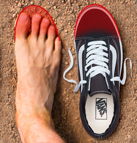 Zapatos bajos barefoot para hombres