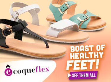 CoqueFlex respectful and barefoot sandals