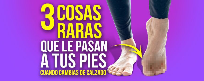 3 coisas "estranhas" que acontecem com seus pés quando você para de usar sapatos convencionais